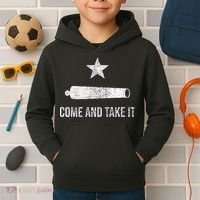 COME AND TAKE IT FLAG TEXAS PRIDE GONZALES CANNON Kids Hoodie thumb 2
