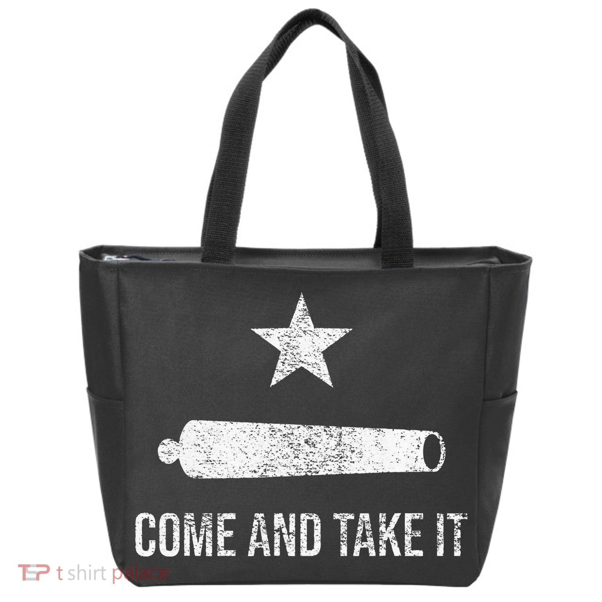 COME AND TAKE IT FLAG TEXAS PRIDE GONZALES CANNON Tote Bag