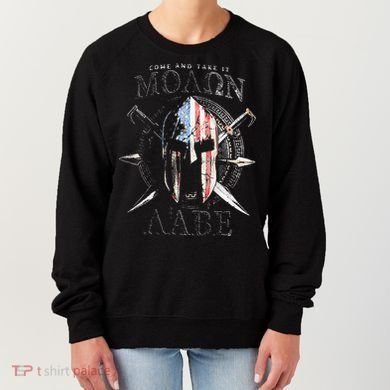 Come And Take It Molon Labe 2nd Amendment Women's Sweatshirt