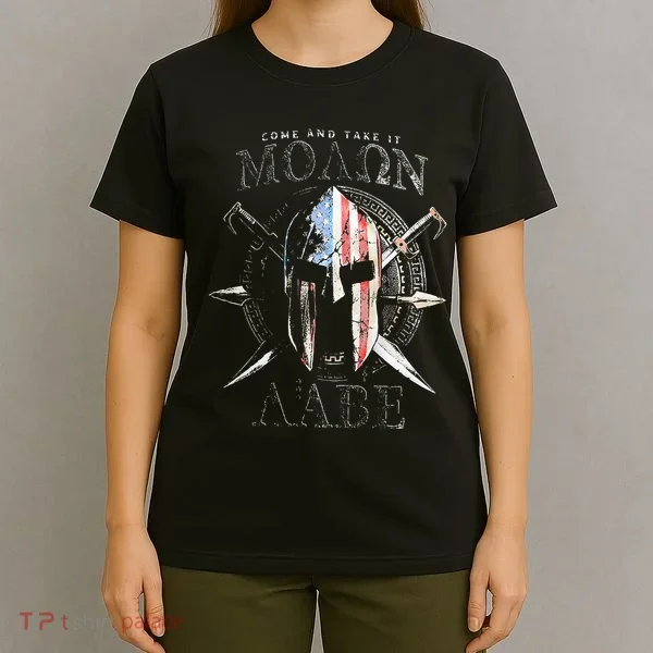 Come And Take It Molon Labe 2nd Amendment T-Shirt