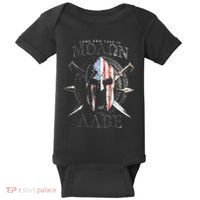 Come And Take It Molon Labe 2nd Amendment Baby Bodysuit thumb 0