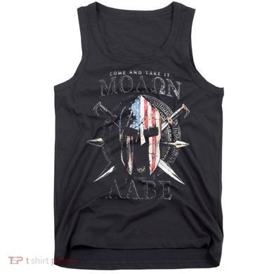 Come And Take It Molon Labe 2nd Amendment Tank Top