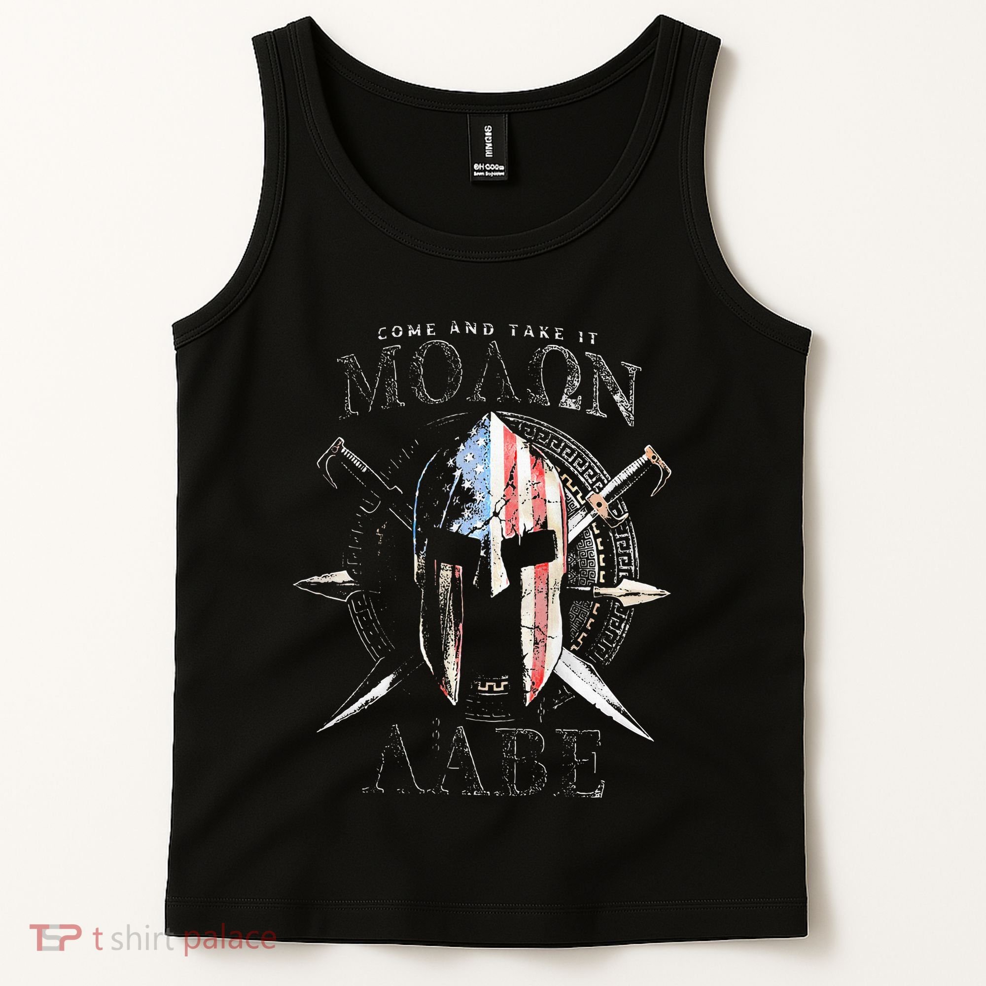 Come And Take It Molon Labe 2nd Amendment Tank Top