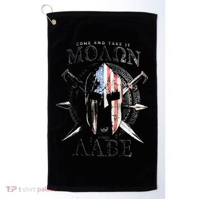 Come And Take It Molon Labe 2nd Amendment Golf Towel