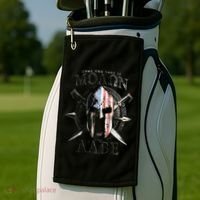 Come And Take It Molon Labe 2nd Amendment Golf Towel thumb 2