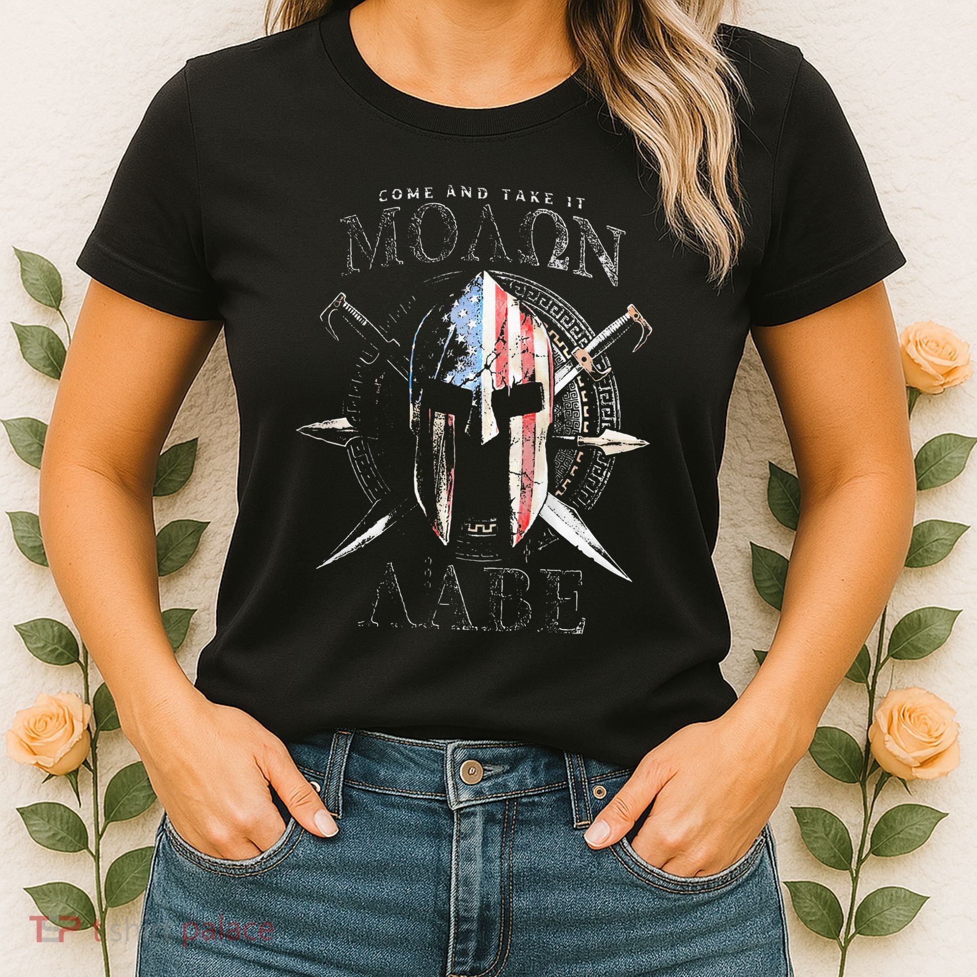 Come And Take It Molon Labe 2nd Amendment Women's T-Shirt