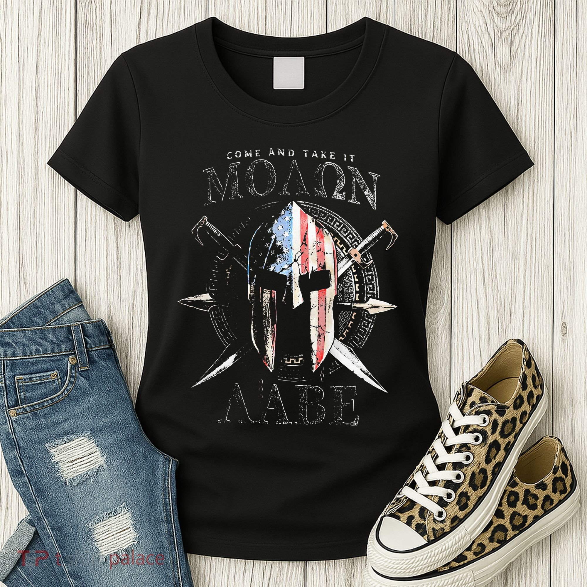 Come And Take It Molon Labe 2nd Amendment Women's T-Shirt