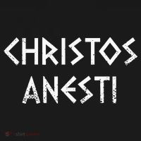 Christos Anesti Tsougrisma Red Egg Funny Greek Easter Kids Long Sleeve Shirt thumb 2