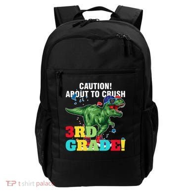 Caution! About To Crush 3Rd Grade! Graduate Funny Gift Backpack