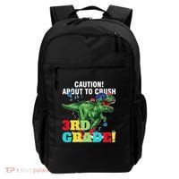 Caution! About To Crush 3Rd Grade! Graduate Funny Gift Backpack thumb 0