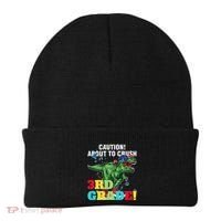 Caution! About To Crush 3Rd Grade! Graduate Funny Gift Beanie thumb 0