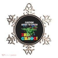 Caution! About To Crush 3Rd Grade! Graduate Funny Gift Ornament thumb 0