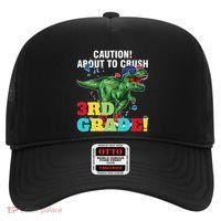 Caution! About To Crush 3Rd Grade! Graduate Funny Gift Hat thumb 0