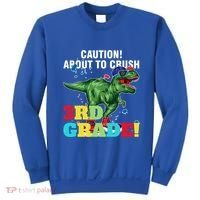 Caution! About To Crush 3Rd Grade! Graduate Funny Gift Sweatshirt thumb 0