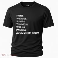 Canine Agility Trial Obstacle Course Fun Dog Agility Cooling Performance Crew T-Shirt thumb 0