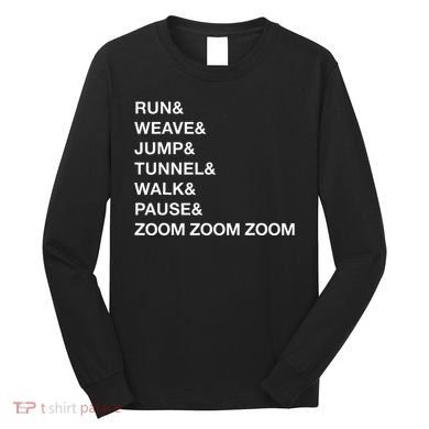 Canine Agility Trial Obstacle Course Fun Dog Agility Long Sleeve Shirt