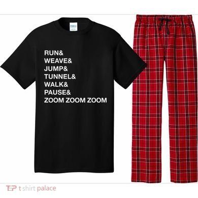 Canine Agility Trial Obstacle Course Fun Dog Agility Pajama Set