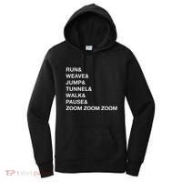 Canine Agility Trial Obstacle Course Fun Dog Agility Women's Hoodie thumb 0