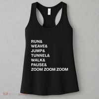 Canine Agility Trial Obstacle Course Fun Dog Agility Women's Tank Top thumb 3