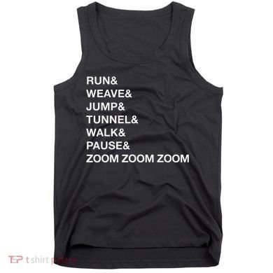 Canine Agility Trial Obstacle Course Fun Dog Agility Tank Top