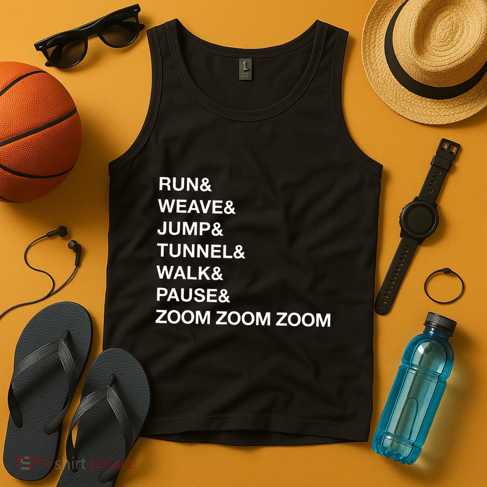 Canine Agility Trial Obstacle Course Fun Dog Agility Tank Top