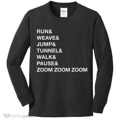 Canine Agility Trial Obstacle Course Fun Dog Agility Kids Long Sleeve Shirt