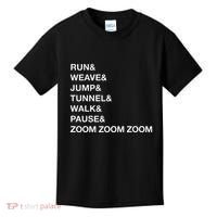 Canine Agility Trial Obstacle Course Fun Dog Agility Kids T-Shirt thumb 0
