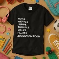 Canine Agility Trial Obstacle Course Fun Dog Agility Kids T-Shirt thumb 3