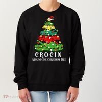 Crocin Around The Christmas Tree Essential Women's Sweatshirt thumb 0