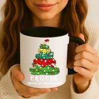 Crocin Around The Christmas Tree Essential Coffee Mug thumb 3