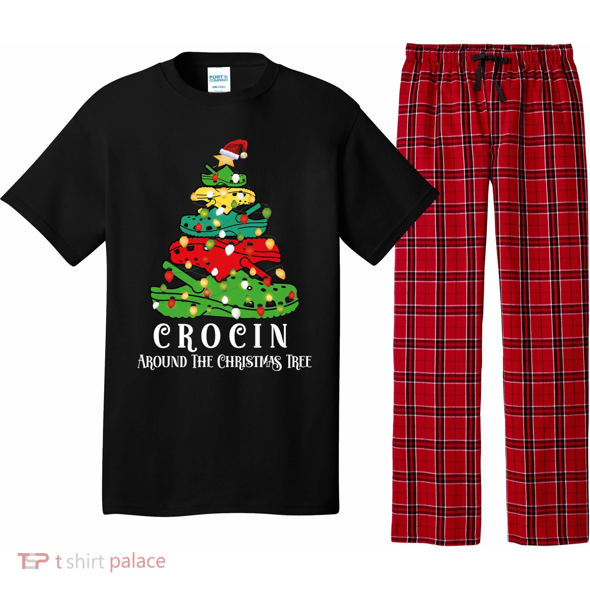 Crocin Around The Christmas Tree Essential Pajama Set