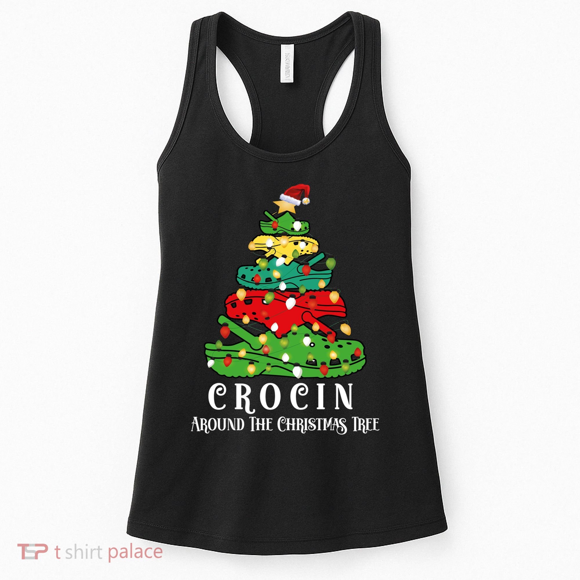 Crocin Around The Christmas Tree Essential Women's Tank Top