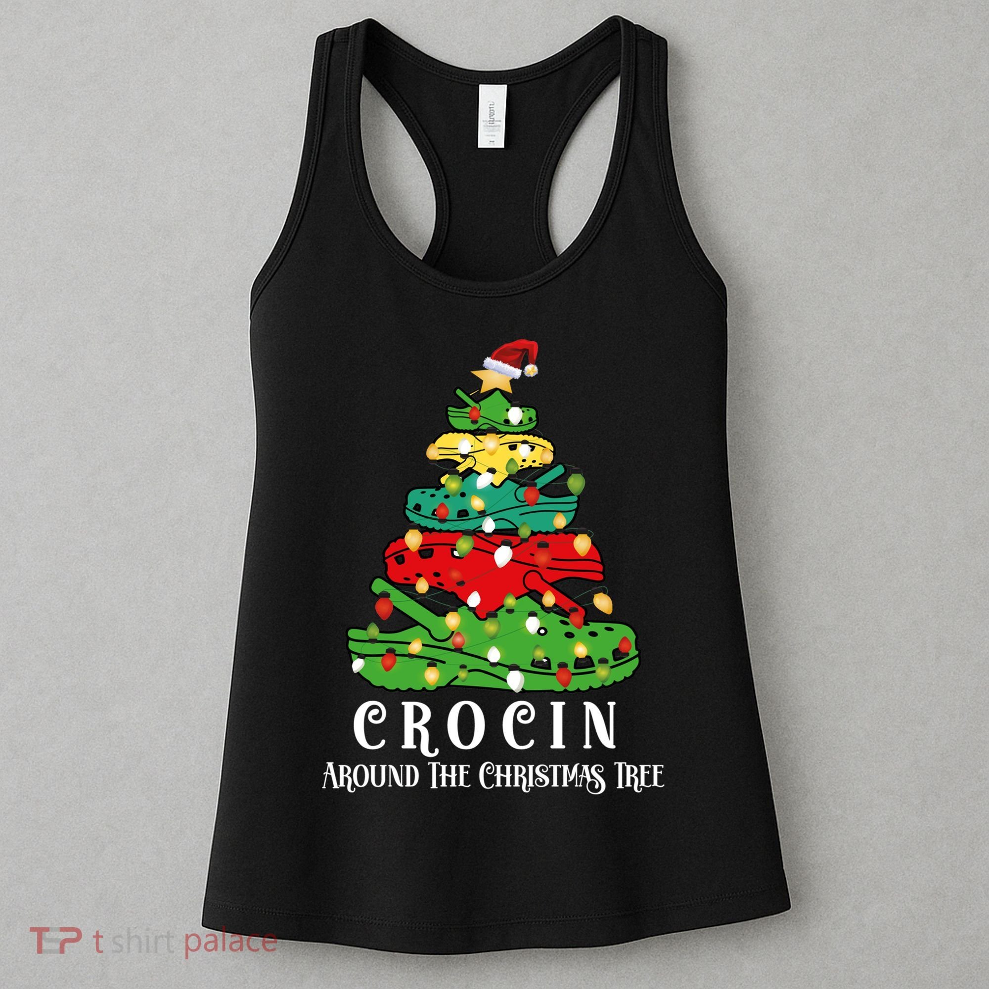 Crocin Around The Christmas Tree Essential Women's Tank Top