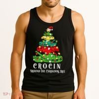 Crocin Around The Christmas Tree Essential Tank Top thumb 3