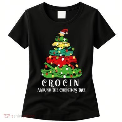 Crocin Around The Christmas Tree Essential Women's T-Shirt