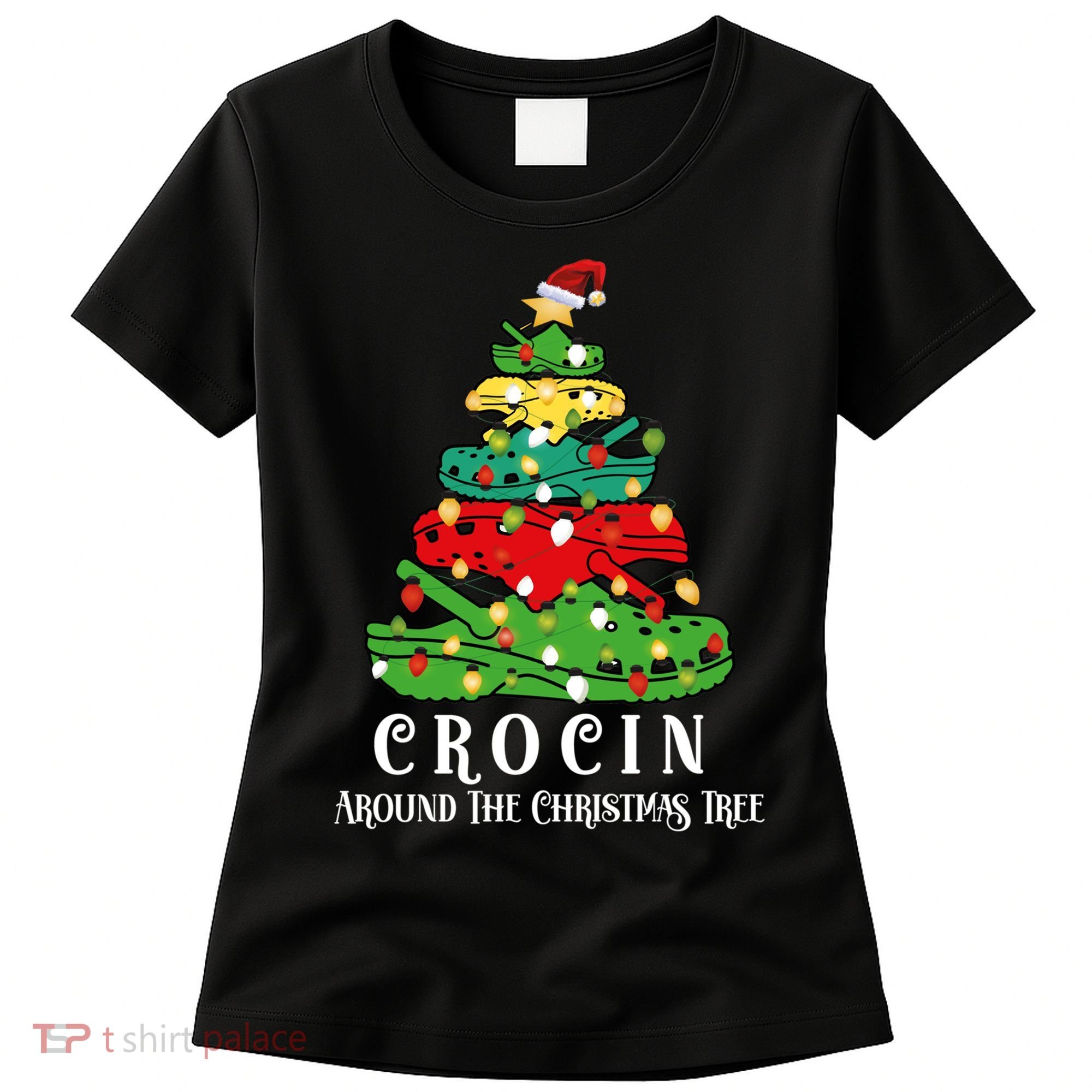 Crocin Around The Christmas Tree Essential Women's T-Shirt
