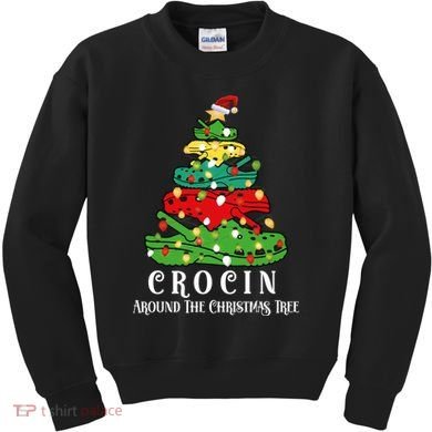 Crocin Around The Christmas Tree Essential Kids Sweatshirt