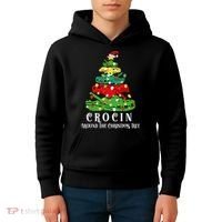 Crocin Around The Christmas Tree Essential Kids Hoodie thumb 4