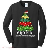 Crocin Around The Christmas Tree Essential Kids Long Sleeve Shirt thumb 0