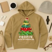 Crocin Around The Christmas Tree Essential Hoodie thumb 3