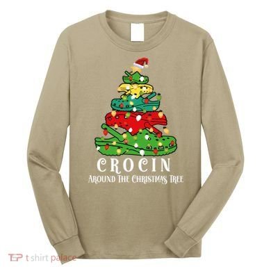 Crocin Around The Christmas Tree Essential Long Sleeve Shirt