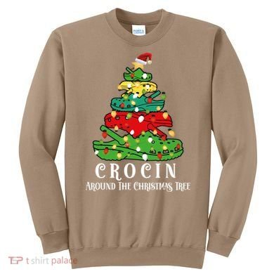 Crocin Around The Christmas Tree Essential Sweatshirt