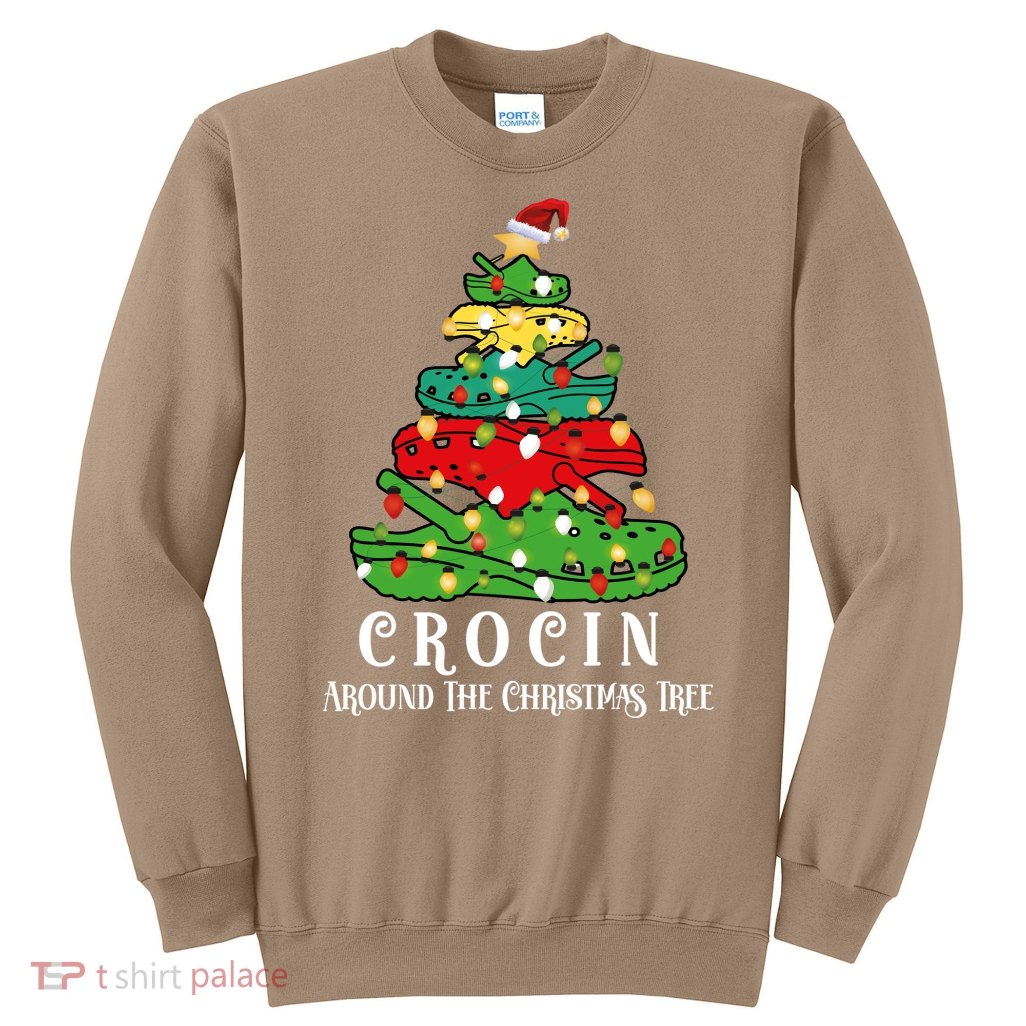 Crocin Around The Christmas Tree Essential Sweatshirt