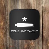 Come And Take It Battle Of Gonzales Texas Coaster thumb 0