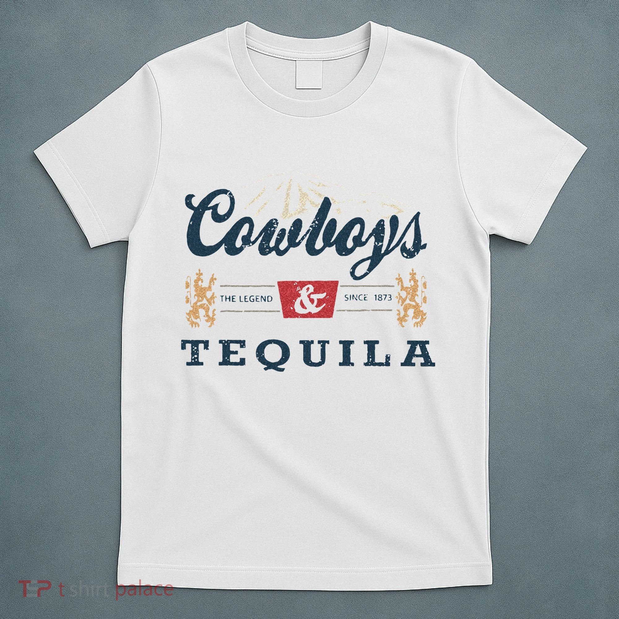 Cow And Tequila Outfit For Women Rodeo Western Country T-Shirt