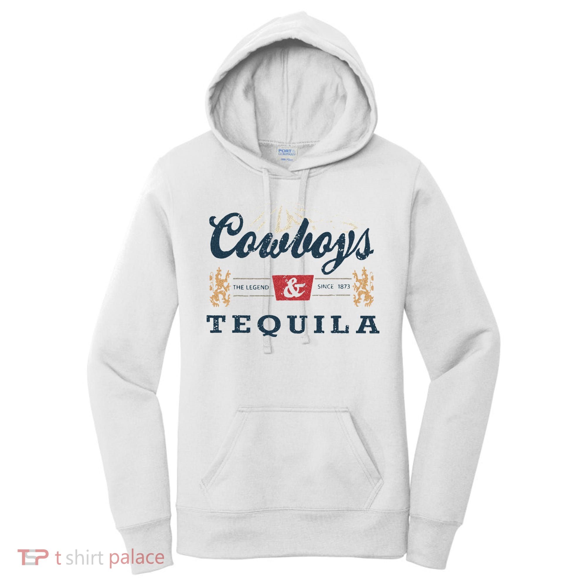 Cow And Tequila Outfit For Women Rodeo Western Country Women's Hoodie