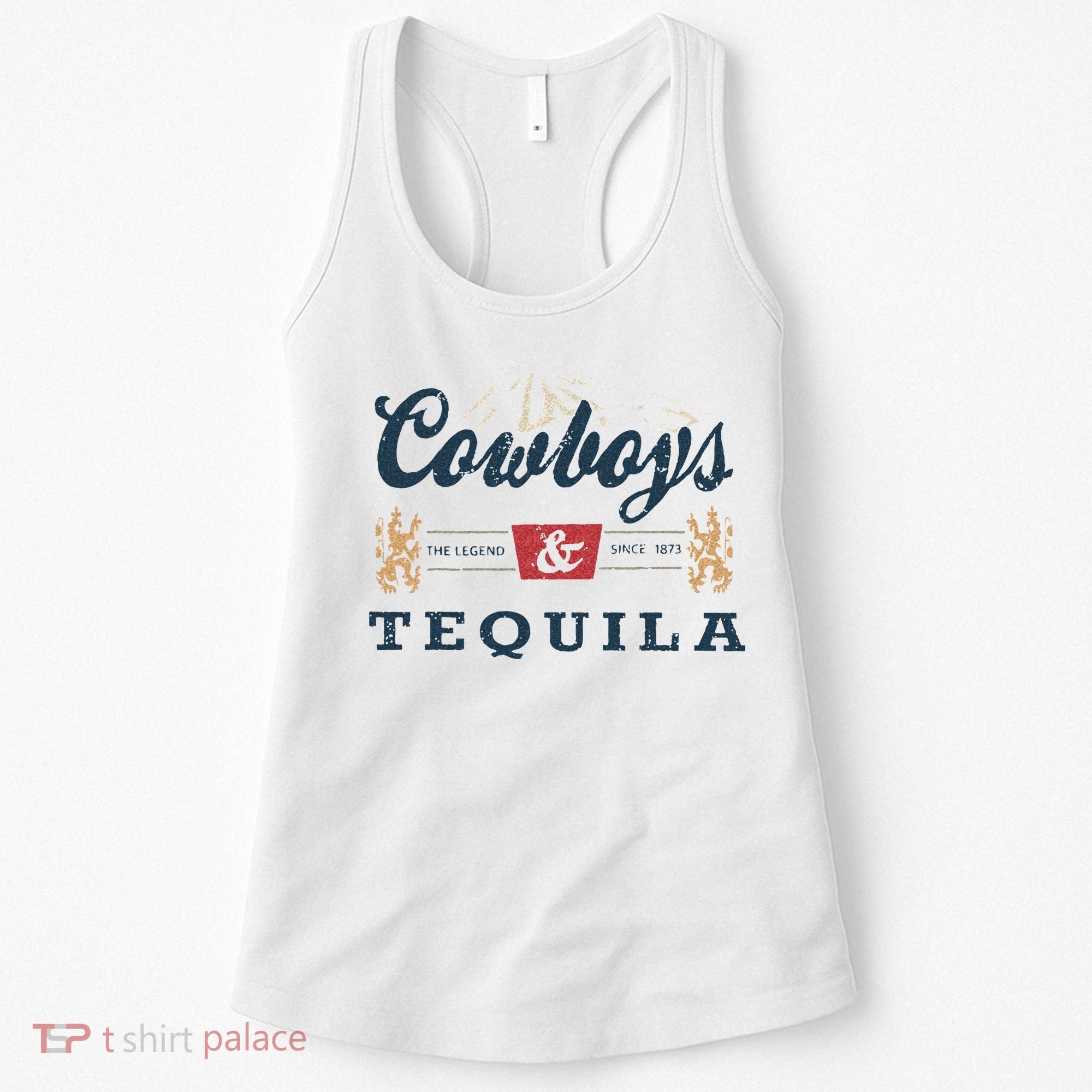 Cow And Tequila Outfit For Women Rodeo Western Country Women's Tank Top