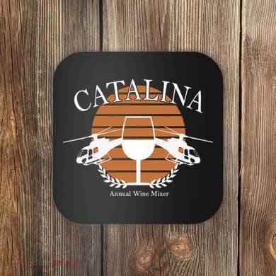 Catalina Annual Wine Mixer Coaster