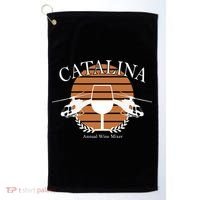 Catalina Annual Wine Mixer Golf Towel thumb 0