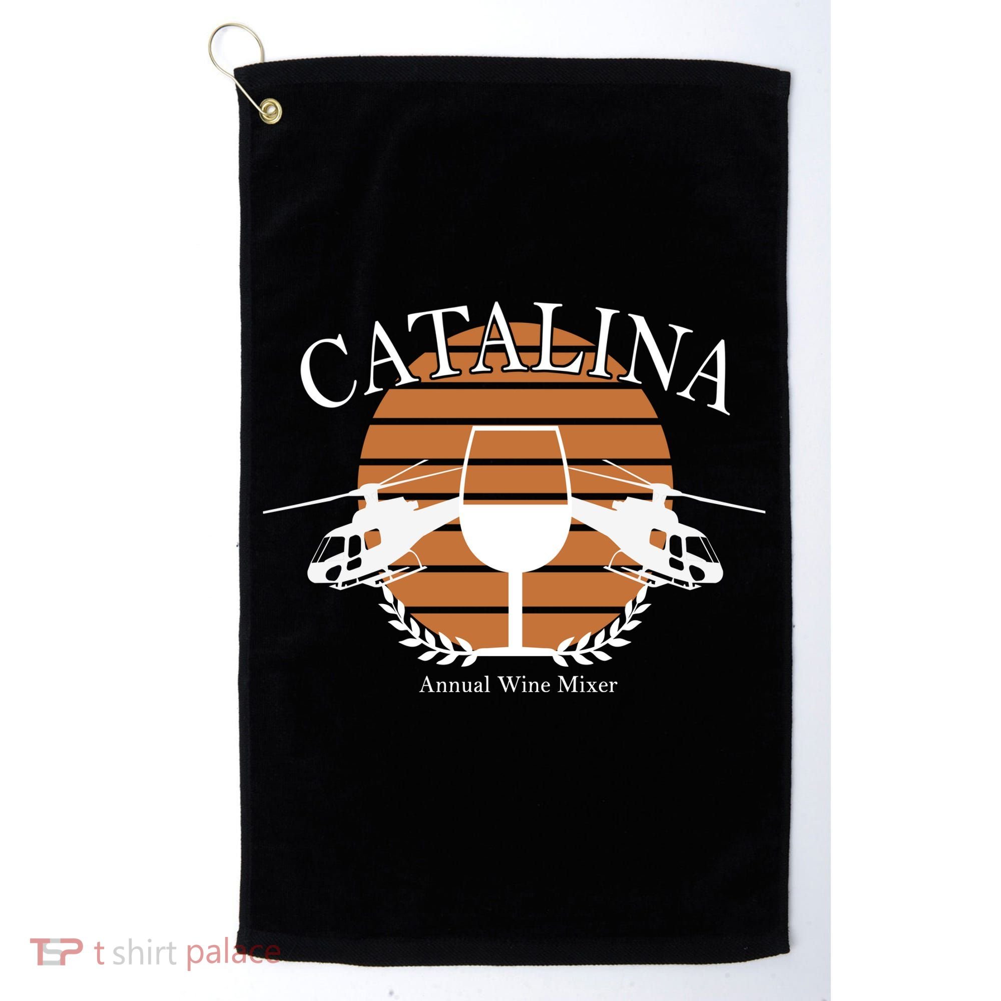 Catalina Annual Wine Mixer Golf Towel